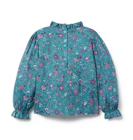 Ditsy Floral Ruffle Top