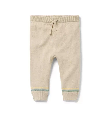 Baby Stripe Cuff Sweater Pant