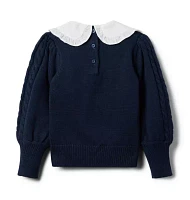 The Cable Knit Bow Sweater