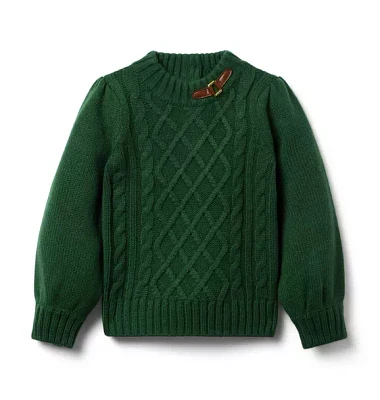 The Equestrian Cable Sweater