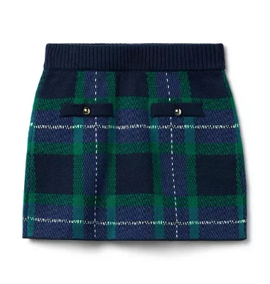 Tartan Sweater Skirt