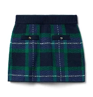 Tartan Sweater Skirt