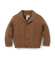 Baby Shawl Collar Cardigan