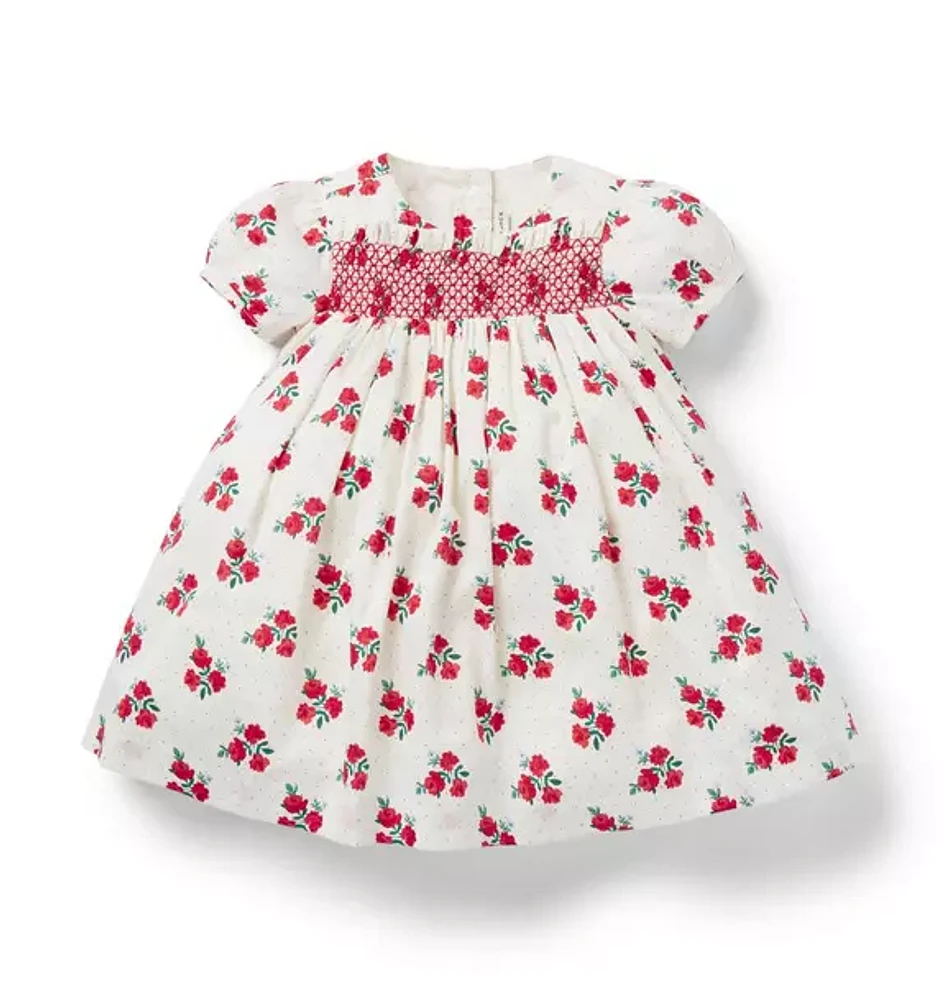 The Rose Debut Baby Dress