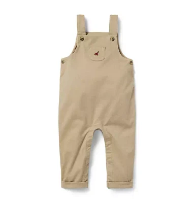 Baby French Bulldog Twill Overall