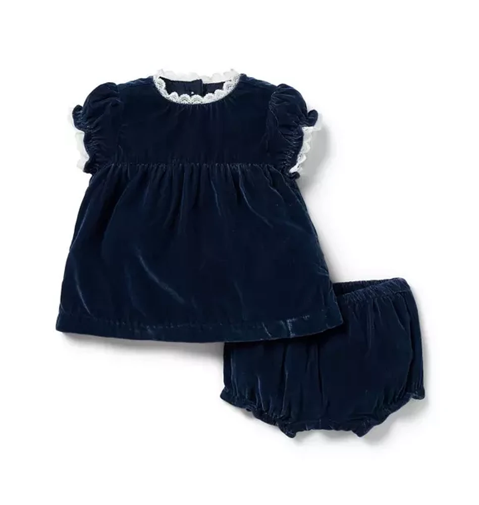 The Velvet Matching Baby Set