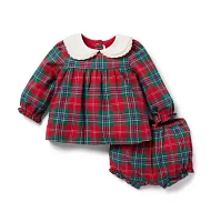 The Tartan Matching Baby Set