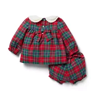 The Tartan Matching Baby Set