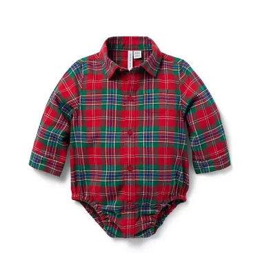 The Tartan Baby Bodysuit