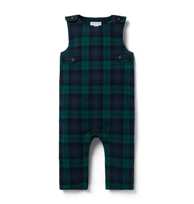 The Tartan Baby Overall