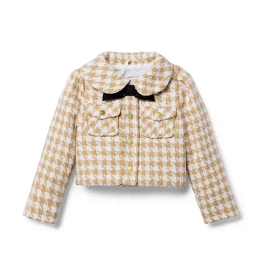 The Houndstooth Bow Jacket