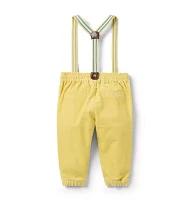 Baby Corduroy Suspender Pant