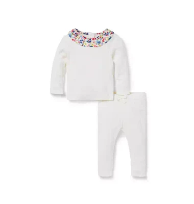 Baby Ditsy Floral Matching Set