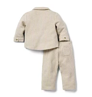 Baby Houndstooth Matching Set