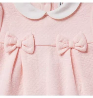 Baby Quilted Bow One-Piece