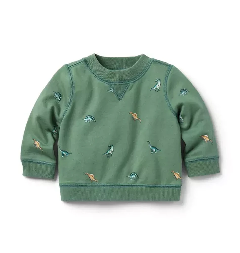 Baby Dinosaur French Terry Sweatshirt