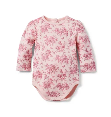 Baby Floral Toile Bodysuit