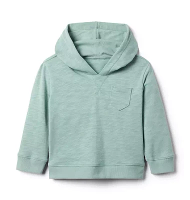 Slub French Terry Hooded Sweatshirt