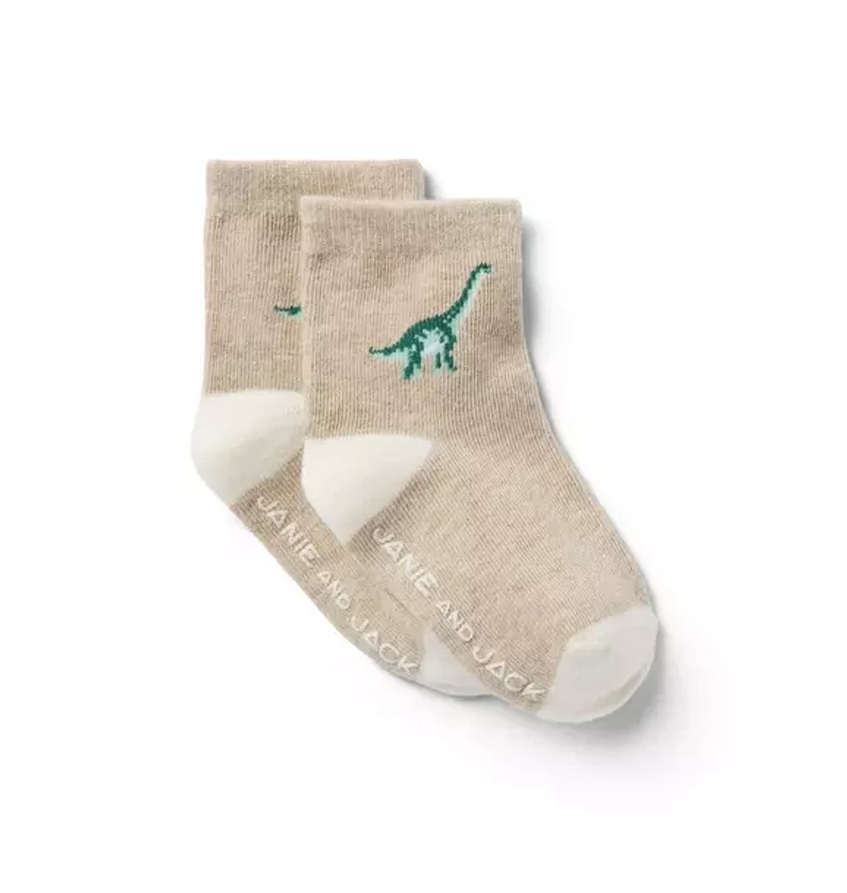 Baby Dinosaur Sock