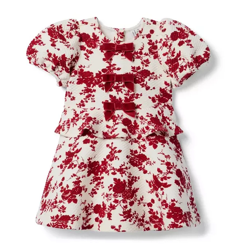 The Toile Bow Dress