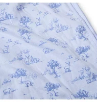 Baby Woodland Toile Blanket