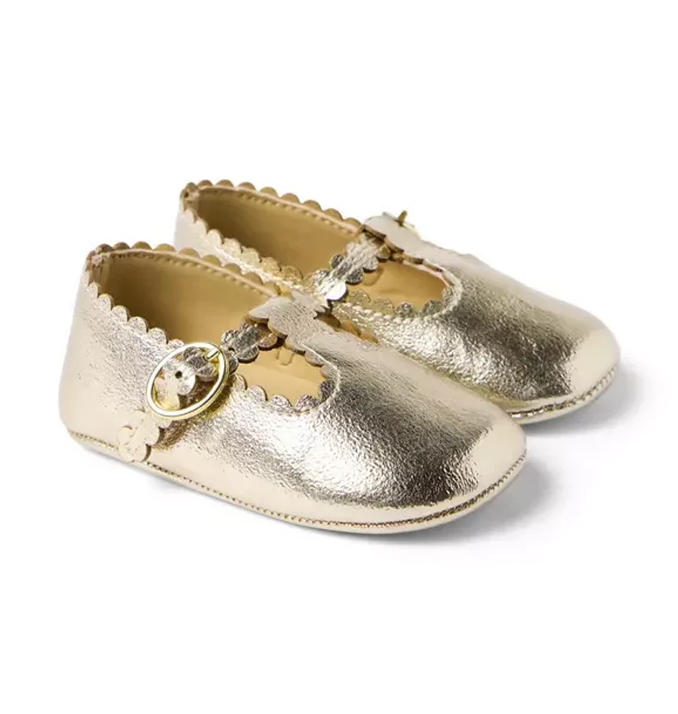 Baby Metallic Ballet Flat