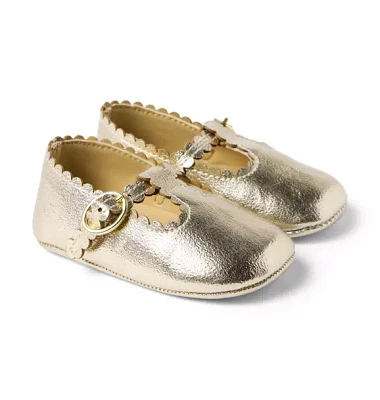 Baby Metallic Ballet Flat