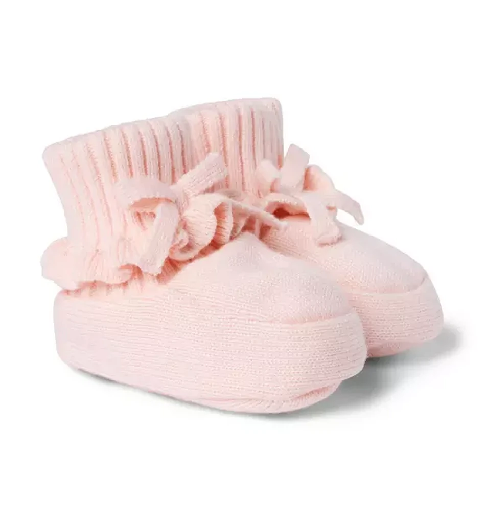 Baby Bow Sweater Bootie