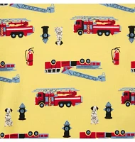 Baby Good Night Footed Pajama Firetruck