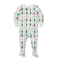 Baby Good Night Footed Pajama Disney Mickey Mouse Christmas