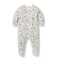 Disney Toile Footed Baby One-Piece