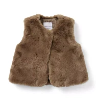 Baby Faux Fur Vest