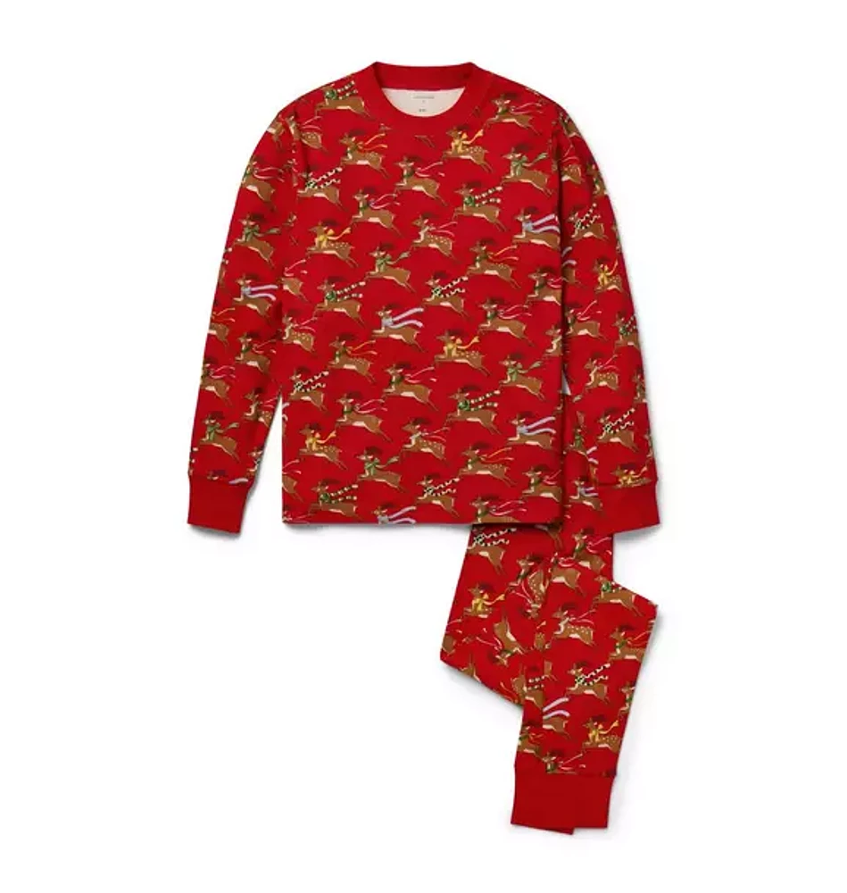 Women's Good Night Pajamas Reindeer