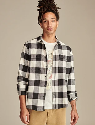 PLAID CLOUD SOFT FLANNEL SHIRT