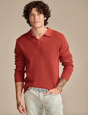 JOHNNY COLLAR SWEATER POLO