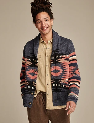 SOUTHWEST SHAWL CARDIGAN