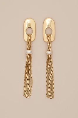 FRINGE DROP EARRINGS