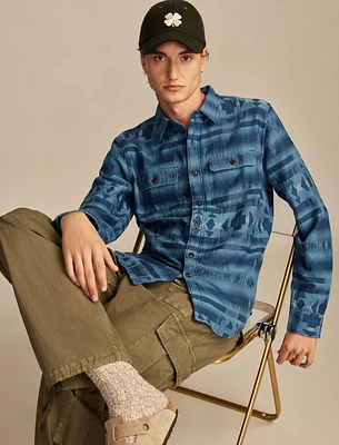 JACQUARD DOUBLE WEAVE HUMBOLDT LONG SLEEVE SHIRT