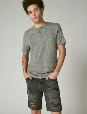 LINEN HENLEY