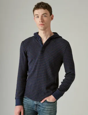 GARMENT DYE THERMAL HOODLEY