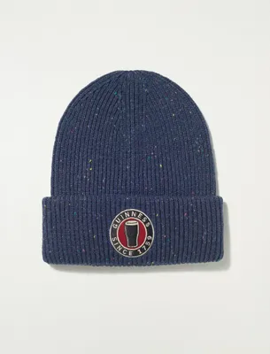 GUINNESS DRINK GLASS PATCH BEANIE