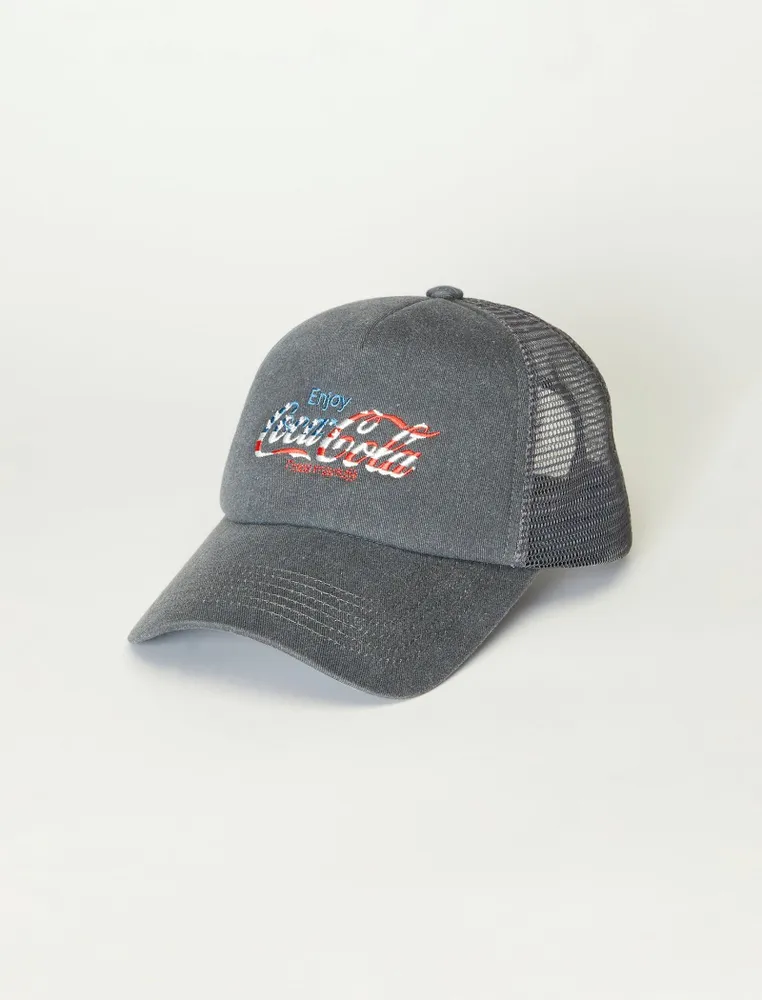 LUCKY AMERICANA COCA COLA TRUCKER HAT