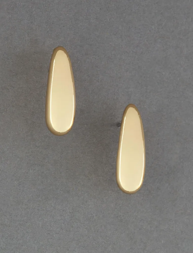 TEARDROP STUD EARRING