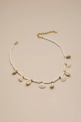 NEUTRAL SHELL NECKLACE