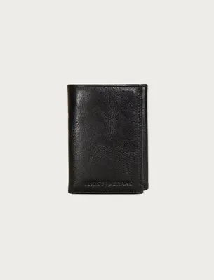 Smooth Leather Trifold Wallet