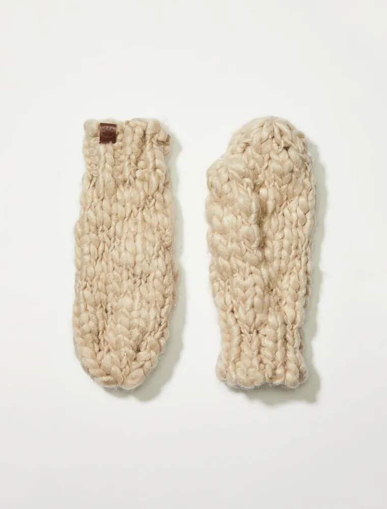 COZY KNIT MITTENS