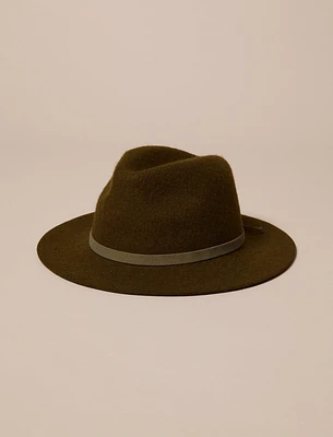 WOOL FEDORA