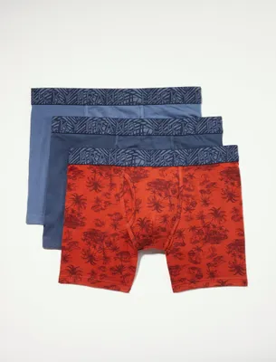 3 PACK STRETCH BOXER BRIEFS