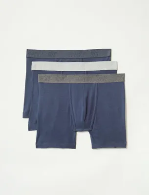 3 PACK COTTON VISCOSE BOXER BRIEFS