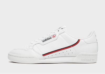 adidas Originals Baskets Continental 80 Homme - Cloud White / Scarlet / Collegiate Navy/Red/Navy, Cloud White / Scarlet / Collegiate Navy/Red/Navy